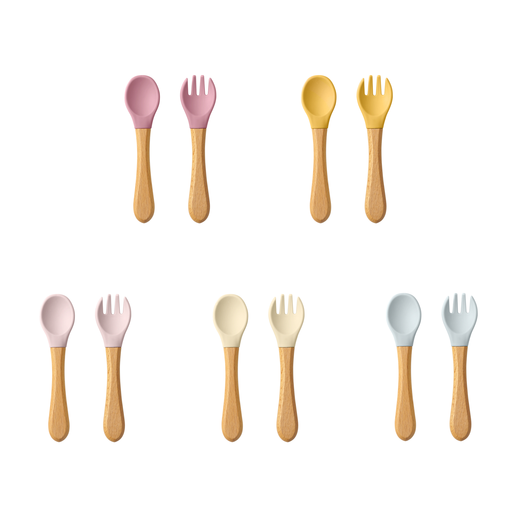 2PCS Baby Learning Spoons Uten - Baby Food Feeder recension och pris