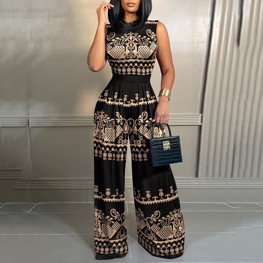 Elegant Women Wide Leg Long Ju - Bib Long Sleeve recension och pris