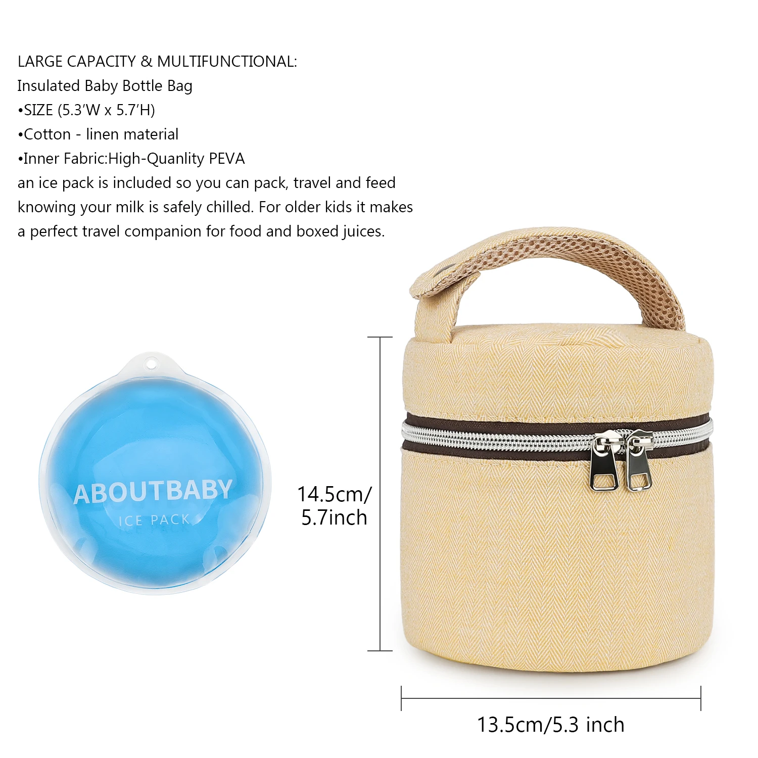 Bottle bag waterproof constant - Baby Food Nan recension och pris