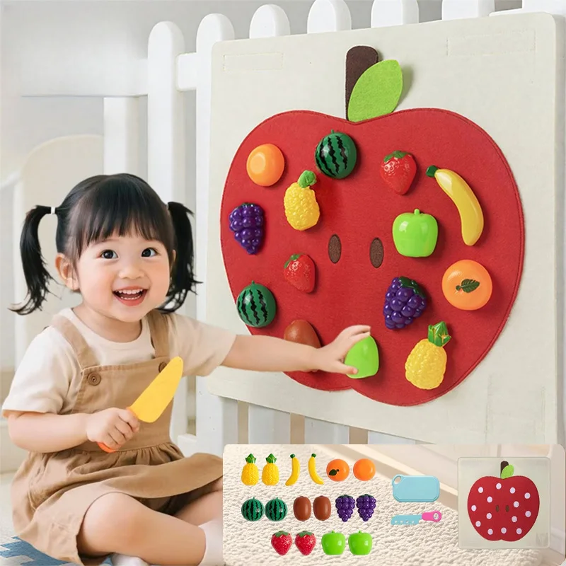 Baby Felt Board Play Food Toys - Baby Food Under 1 Year recension och pris