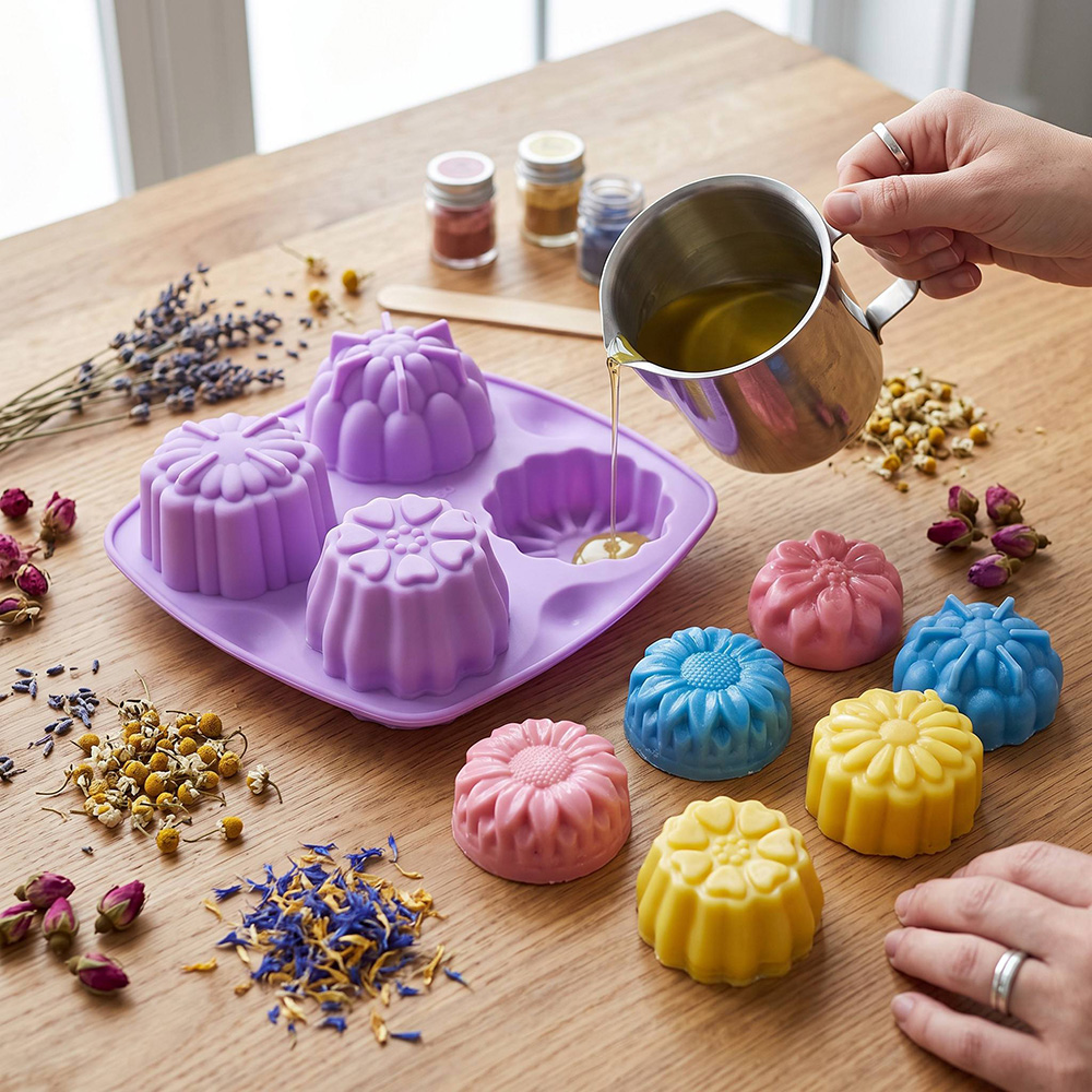 BPA Free 4-Hole Flower Shaped  - Baby Food Healthy recension och pris