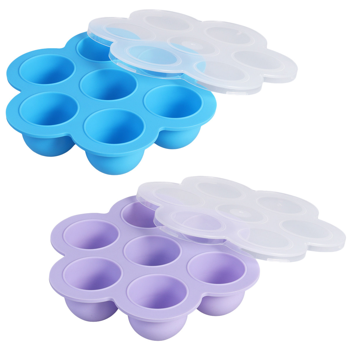 2Pcs Baby Food Storage Box Pre - Freezer Tray Baby recension och pris