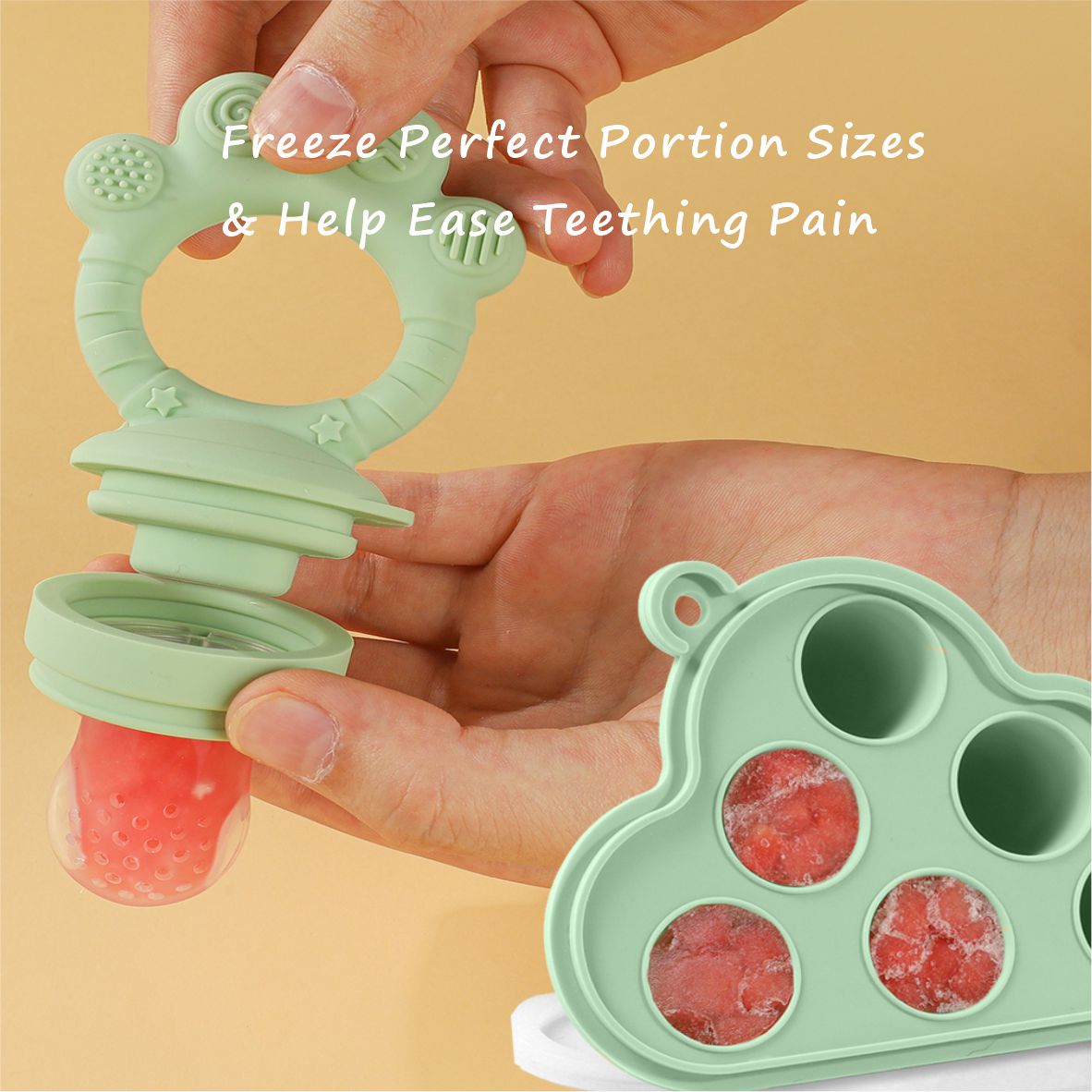 Baby Fruit Food Feeder & Freez - Freezer Tray Baby recension och pris