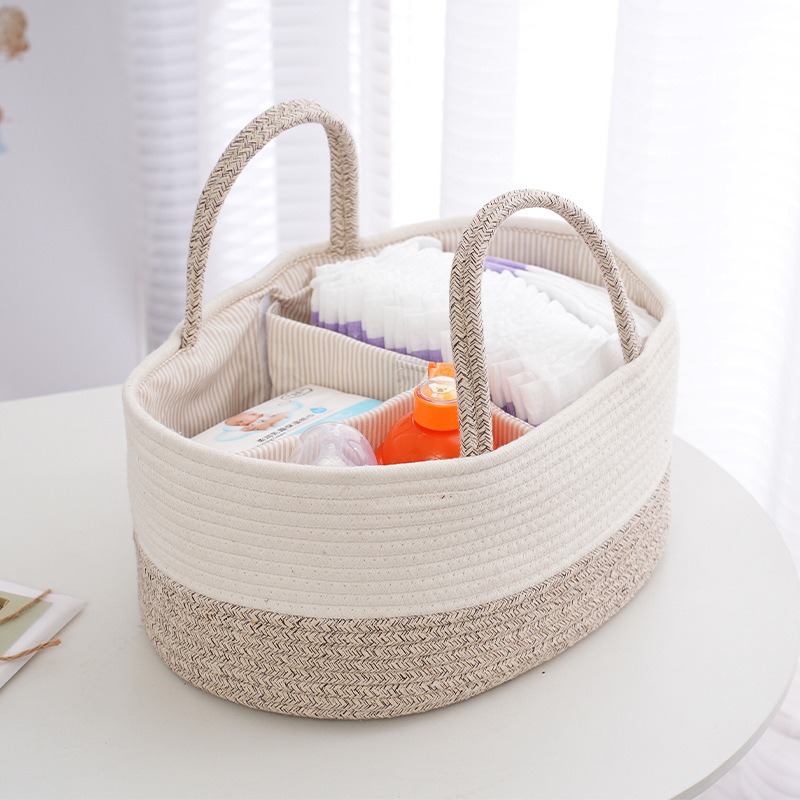 Foldable Diaper Caddy Organize - Baby Food Bottle recension och pris