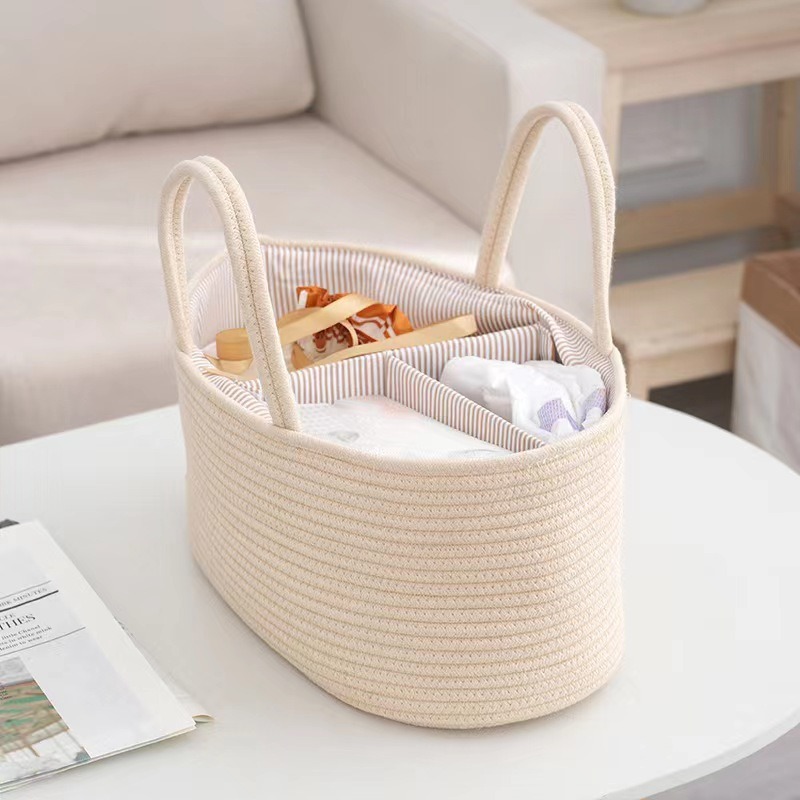Foldable Diaper Caddy Organize - Baby Food Bottle recension och pris
